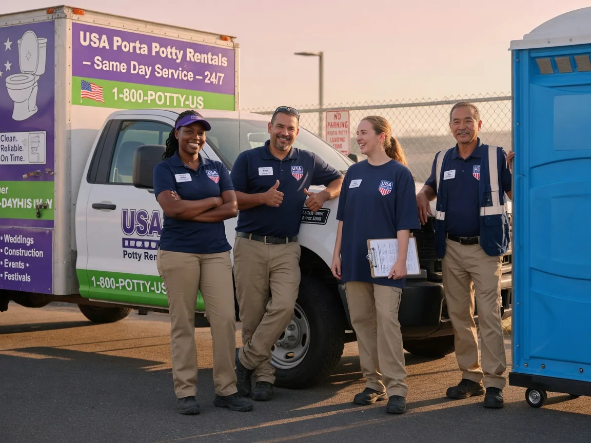 Porta Potty Rental company in Echo, LA